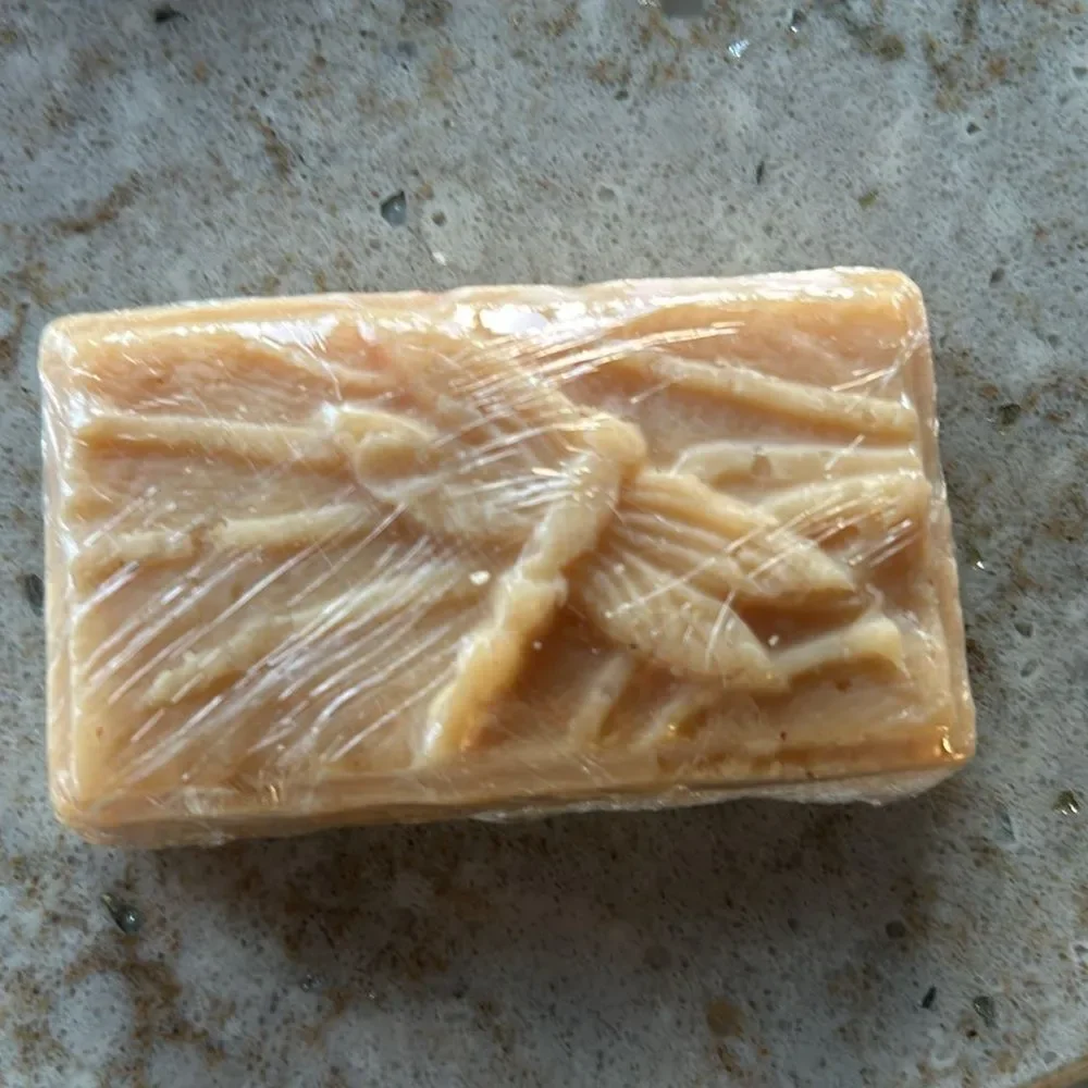 Three Hand Made Goat Milk Modled Scented Soaps- Rose Sandalwood/Vanilla Honey